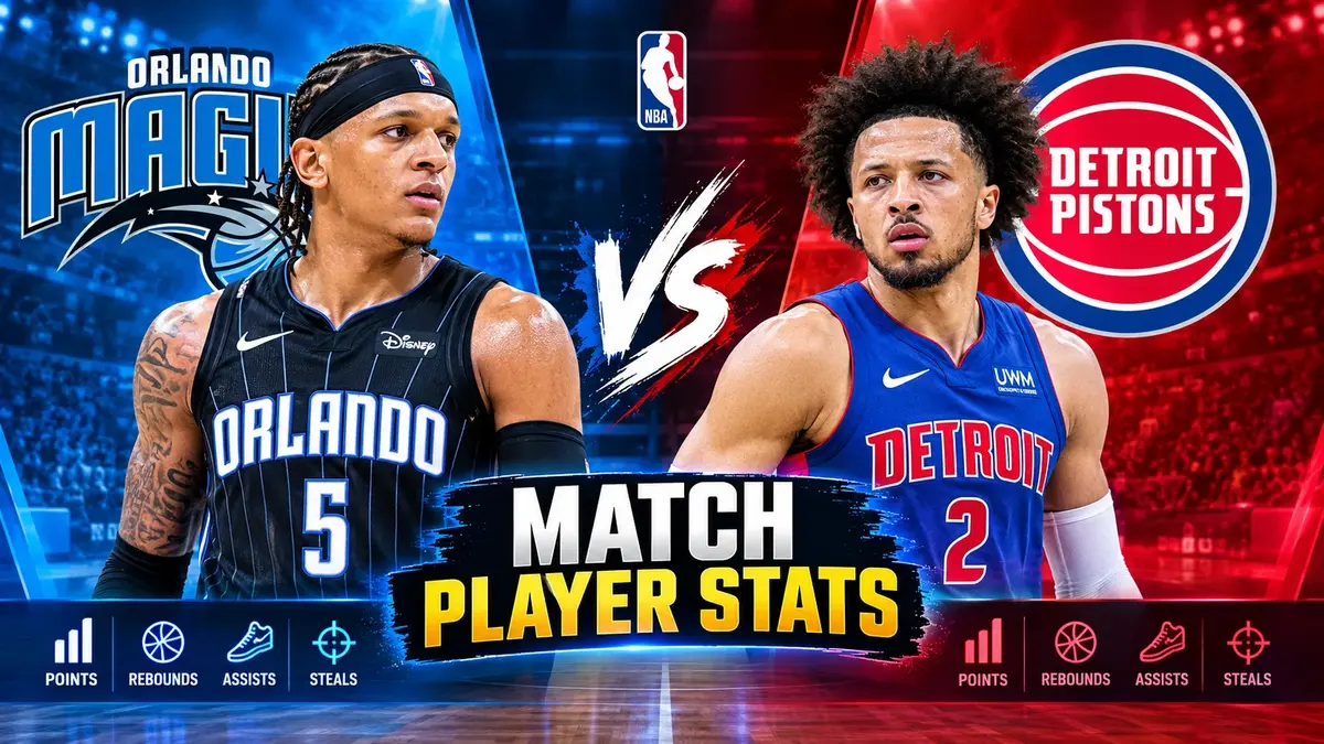 Orlando Magic vs Detroit Pistons Match Player Stats: Complete Box Score and Analytics