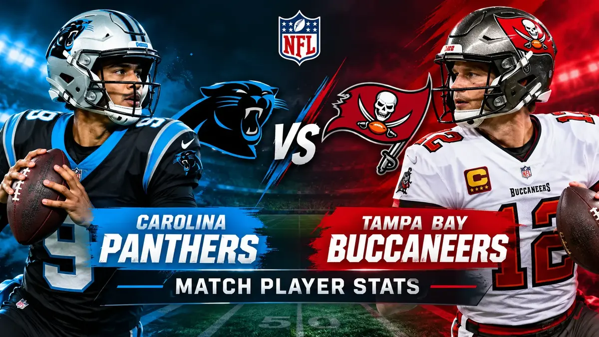 Carolina Panthers vs Tampa Bay Buccaneers Match Player Stats & Breakdown