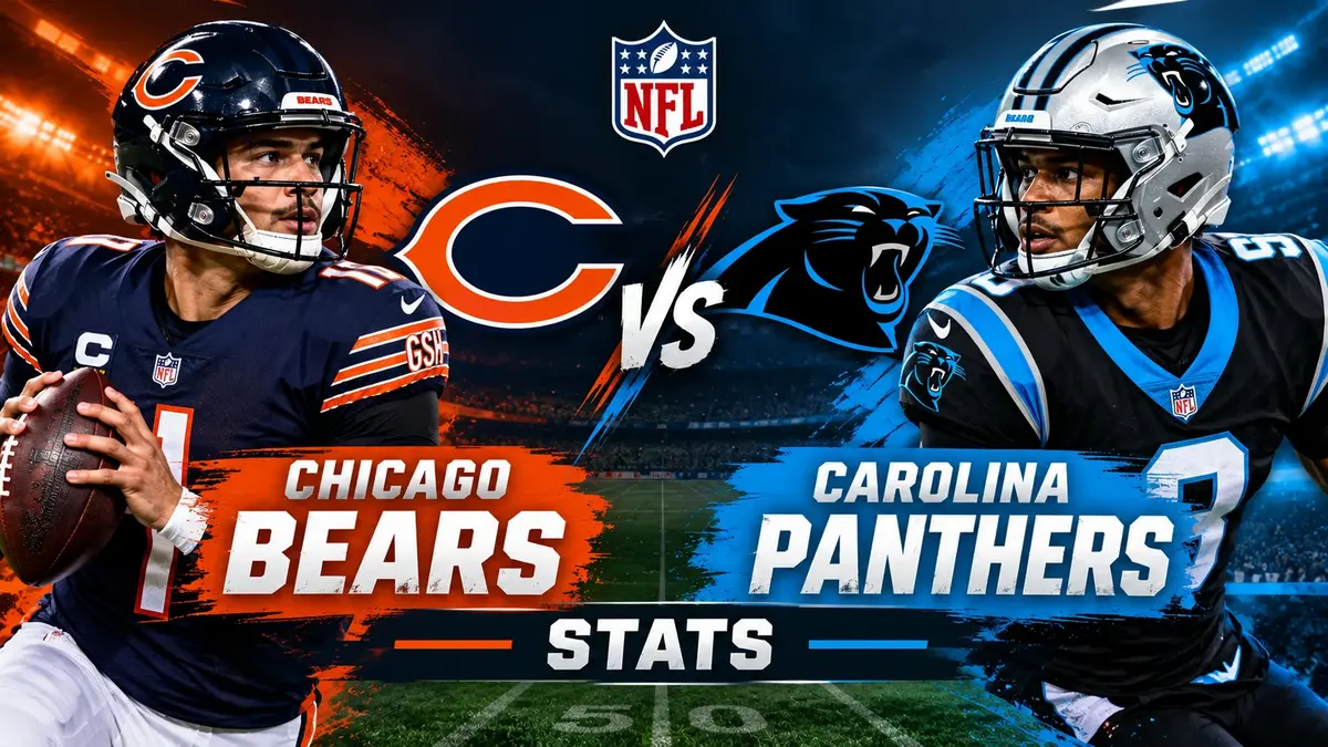 Chicago Bears vs Carolina Panthers Stats: Complete Game Breakdown & Series History