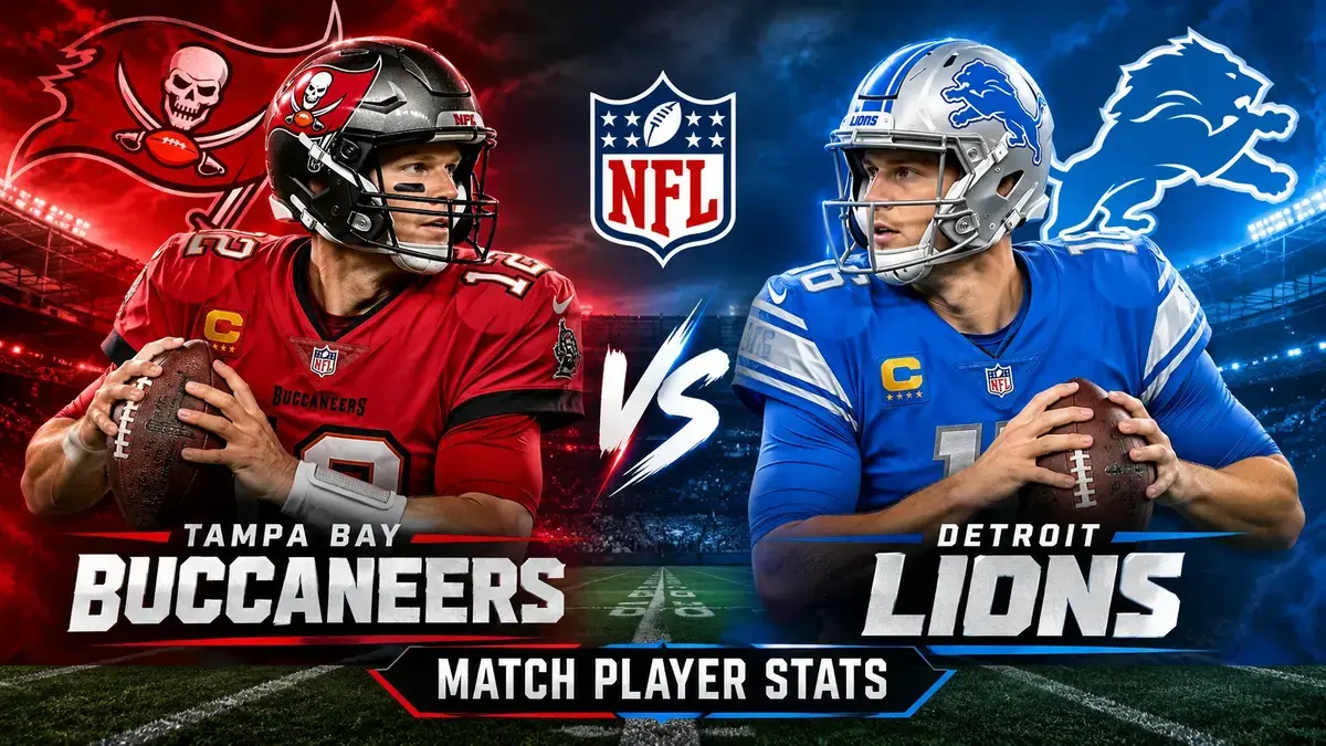 Tampa Bay Buccaneers vs Detroit Lions Match Player Stats: Definitive Breakdown