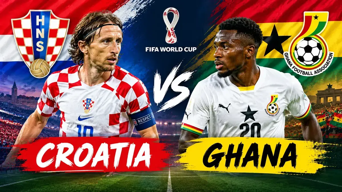 Croatia vs Ghana: Every Stat, Player, and Moment You Need to Know