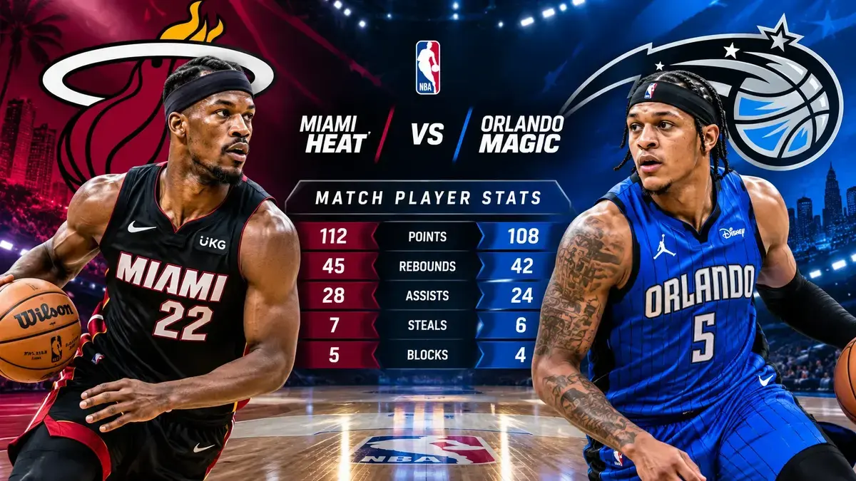 Miami Heat vs Orlando Magic Match Player Stats: The Complete Rivalry Breakdown